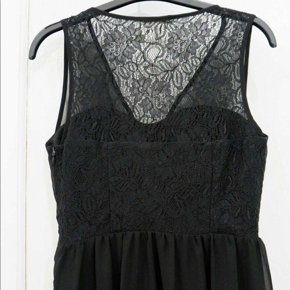 🎉HOST PICKx2🎉 Asymmetrical High-low Chiffon Dress - Picture 3 of 4